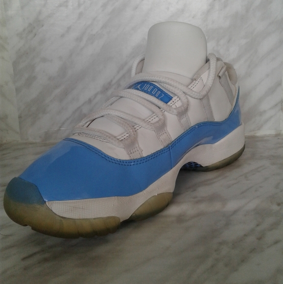 Air Jordan 11 Retro Low XI White University Blue - Picture 4 of 9